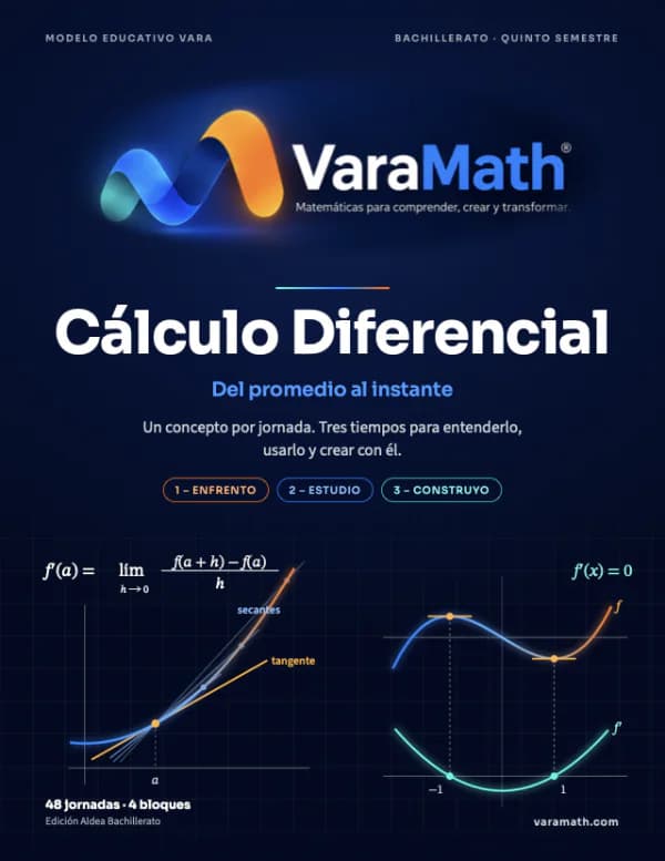 Portada del libro Cálculo Diferencial: Del promedio al instante