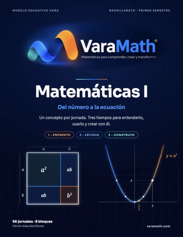 Portada del libro Matemáticas I: Del número a la ecuación
